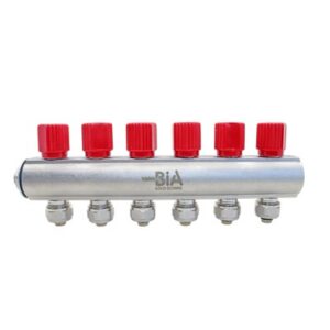 Kollektör 6'lı Kendinden Vanalı Normal - Bia